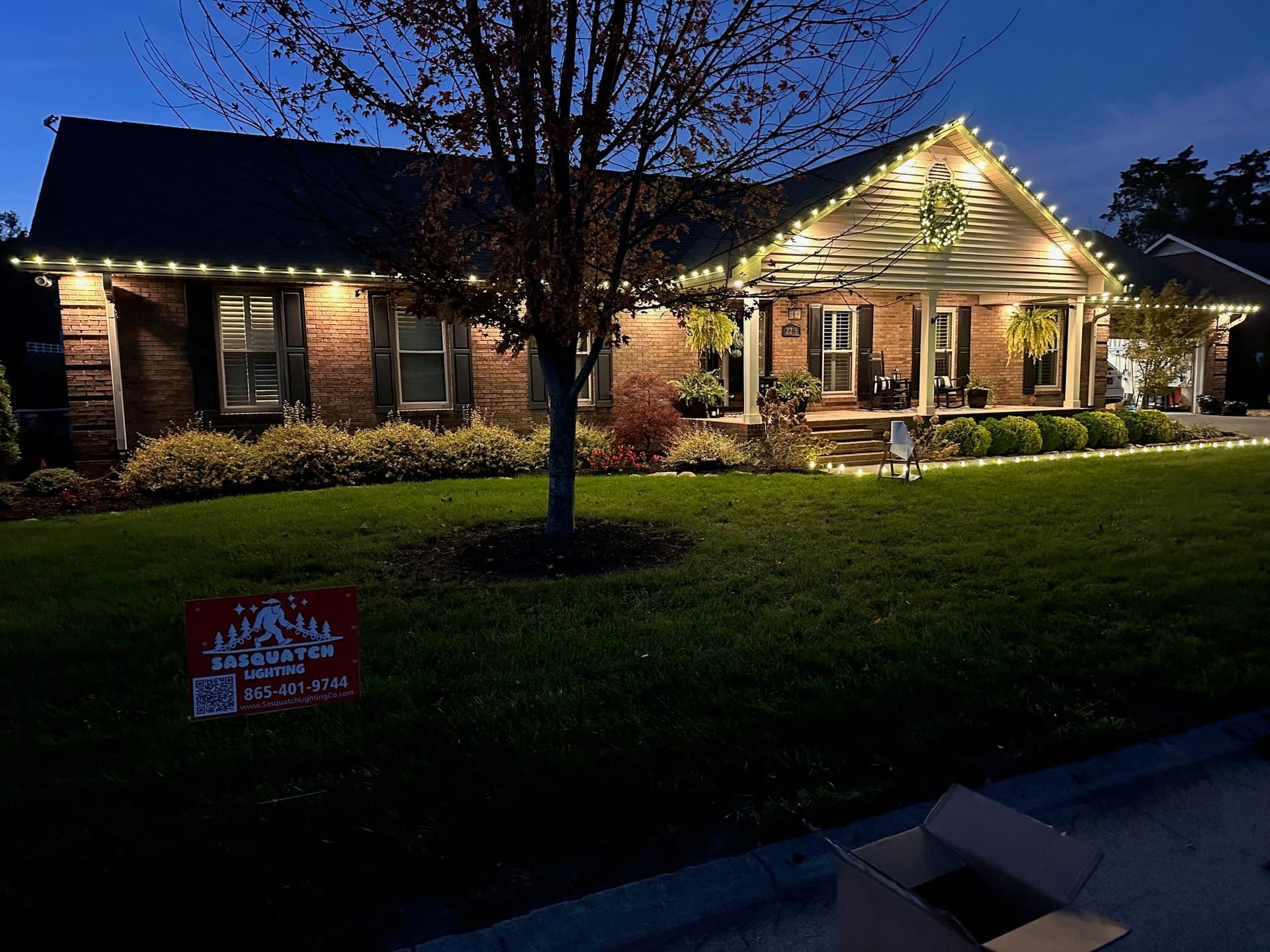 Professional Christmas Light Installation in Maryville: Gateway to the Smokies Holiday Magic image