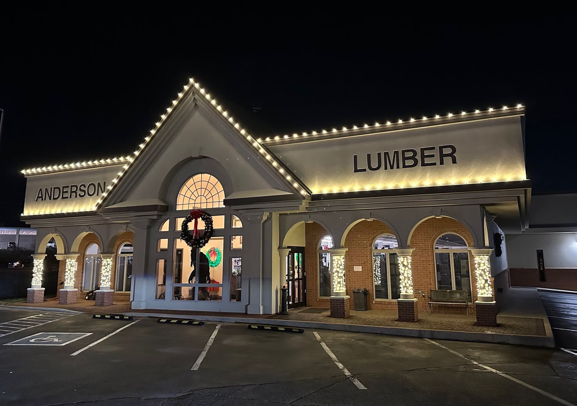 Stunning Outdoor Lighting at Anderson Lumber image