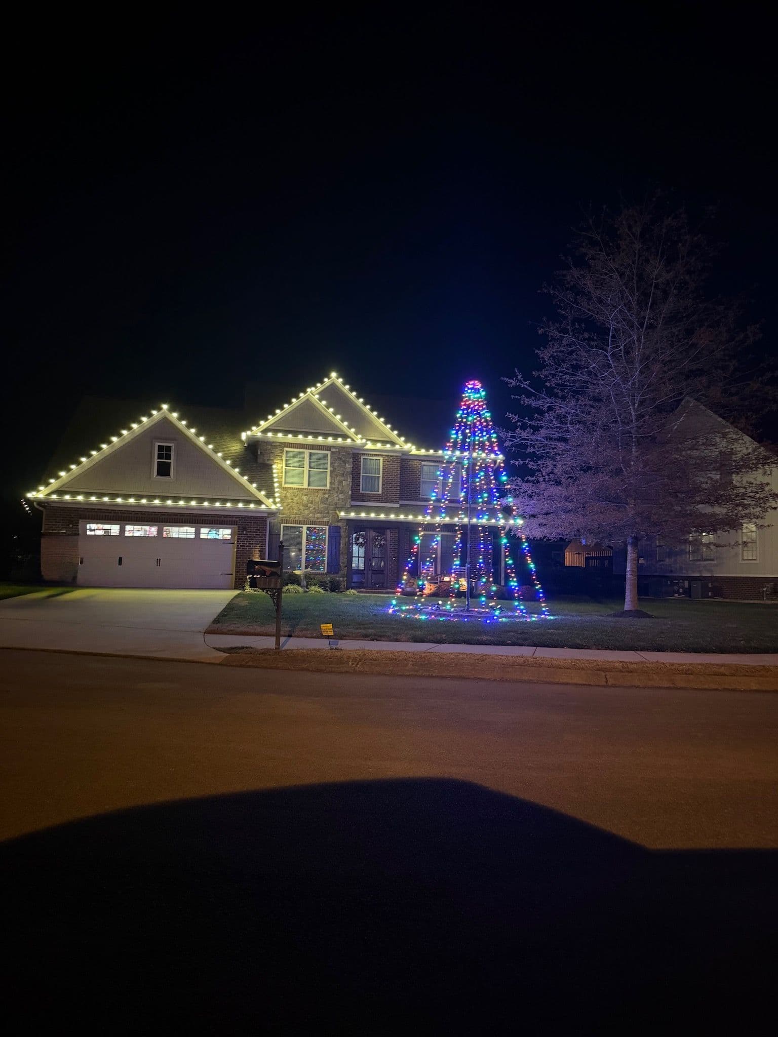 Festive Flag Pole Transformation in Maryville TN image