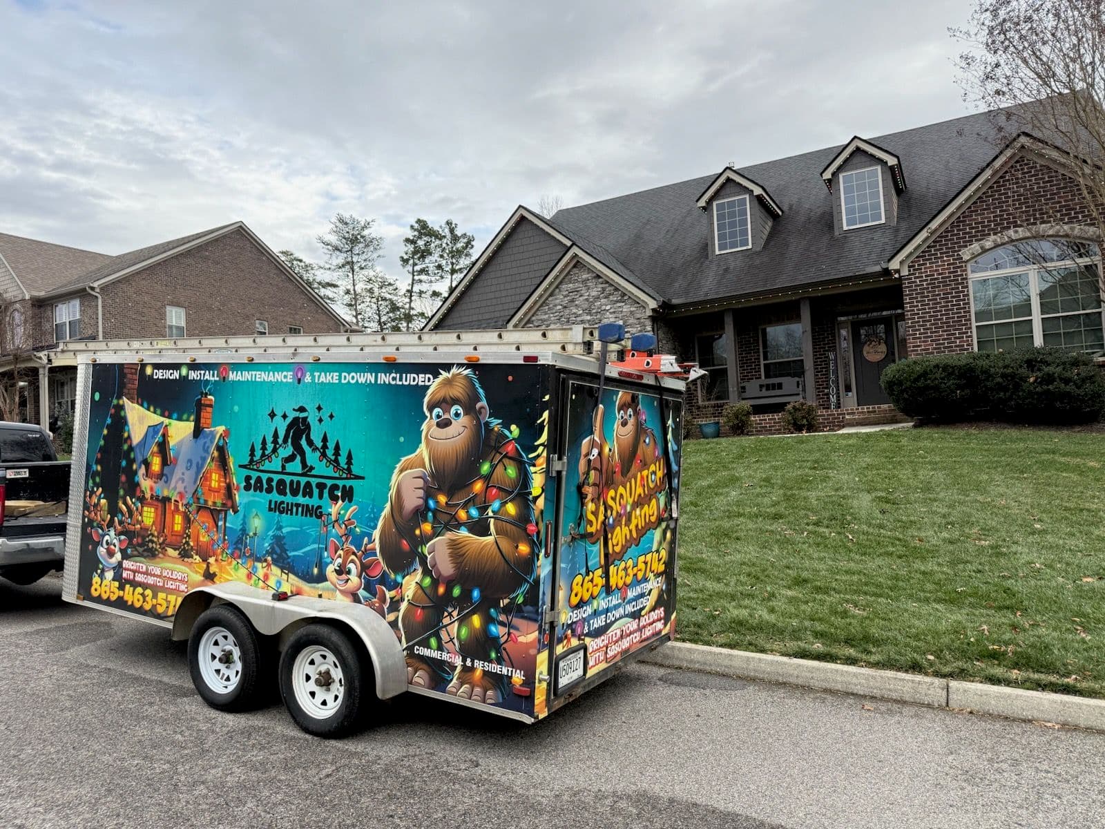 Project Custom Holiday Lighting for Homes in Farragut image