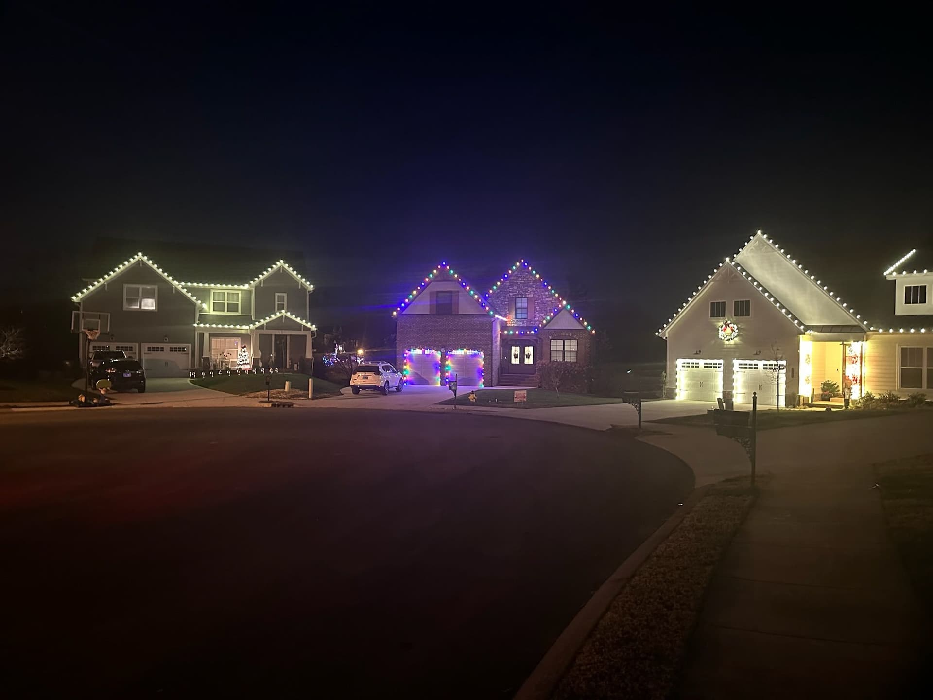 Neighborhood Christmas Lighting by Sasquatch Lighting Co image