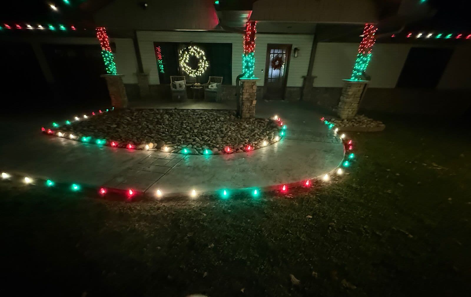 Gallery photos for Holiday Transformation with Custom Lighting: Image #2